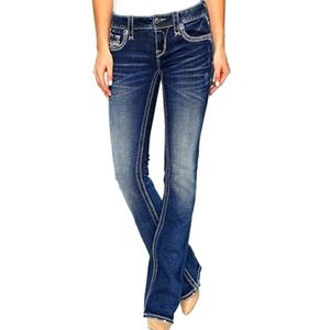 Rock Revival Leah Boot Jeans Size 26